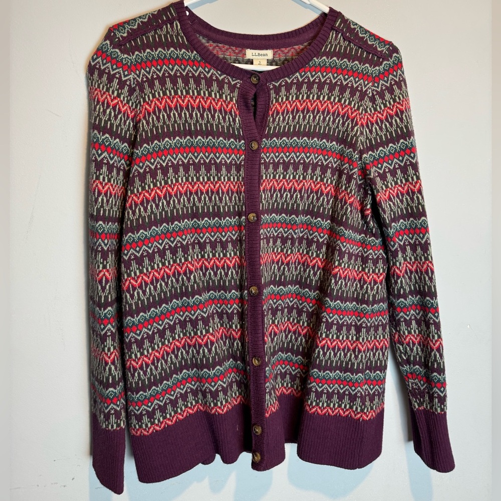 L.L Bean Sweater Cardigan